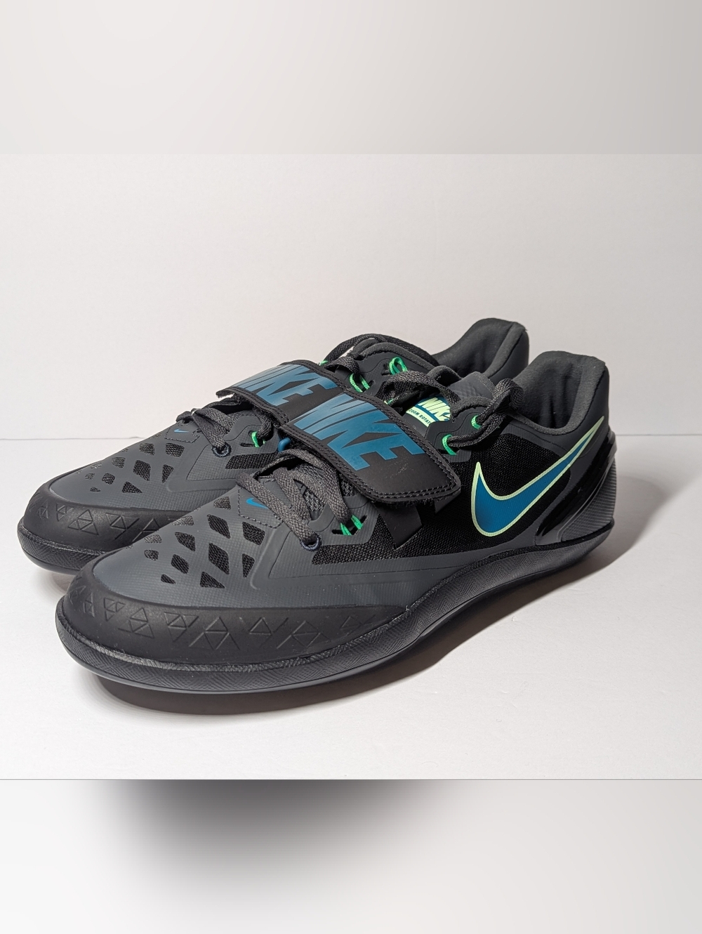Nike Zoom Rotational 6 Throwing Shoes Black Spruce Mens Size 9.5 FZ9606-001